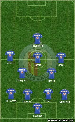 Getafe C.F., S.A.D. Formation 2011