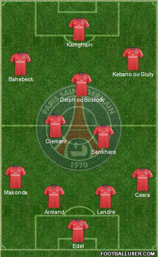 Paris Saint-Germain Formation 2011