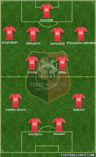 Stade Rennais Football Club Formation 2011