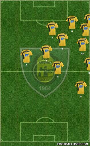 GKS Katowice Formation 2011