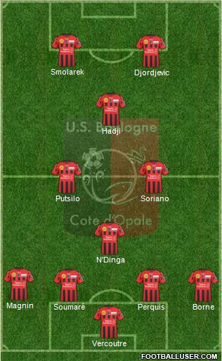 Union Sportive Boulogne Côte d'Opale Formation 2011