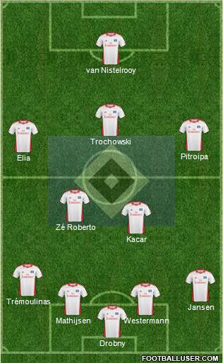 Hamburger SV Formation 2011