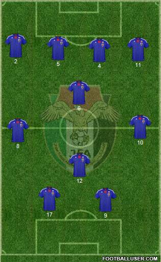Japan Formation 2011