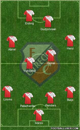 FC Utrecht Formation 2011