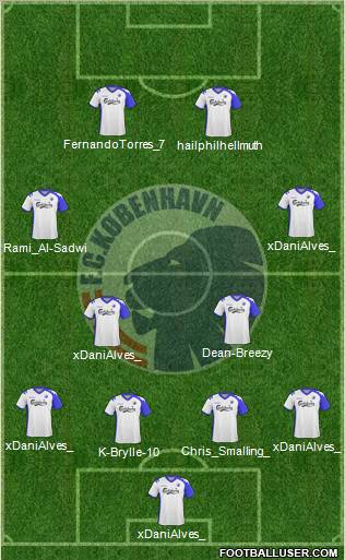 Football Club København Formation 2011