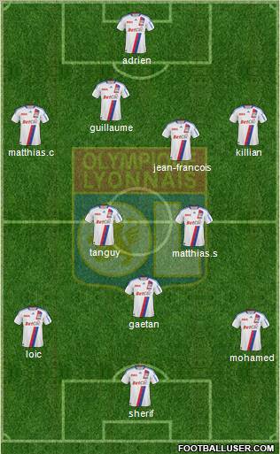 Olympique Lyonnais Formation 2011