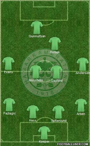 Hamarkameratene Formation 2011
