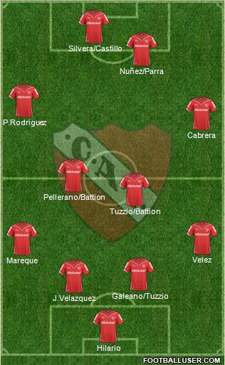 Independiente Formation 2011