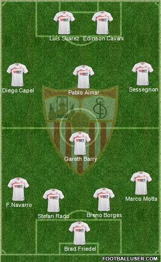 Sevilla F.C., S.A.D. Formation 2011