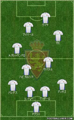 R. Zaragoza S.A.D. Formation 2011