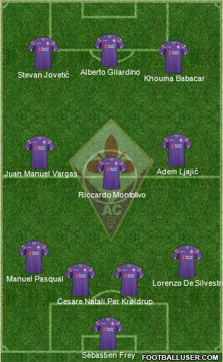 Fiorentina Formation 2011
