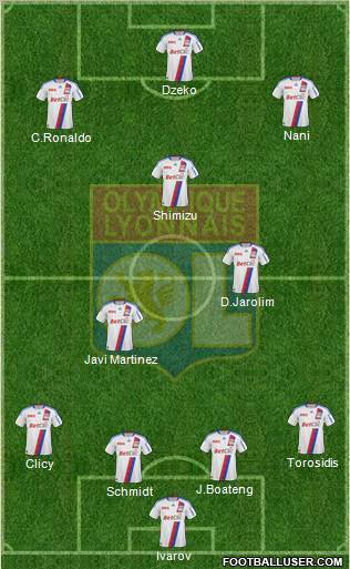 Olympique Lyonnais Formation 2011
