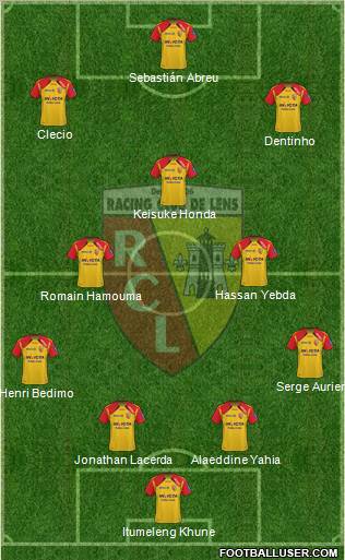 Racing Club de Lens Formation 2011
