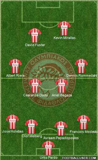 Olympiakos SF Piraeus Formation 2011