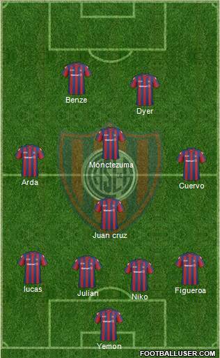 San Lorenzo de Almagro Formation 2011