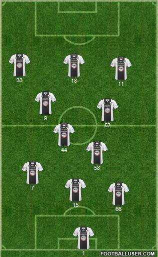All Boys Formation 2011