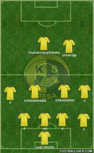 KS Besa Kavajë Formation 2011