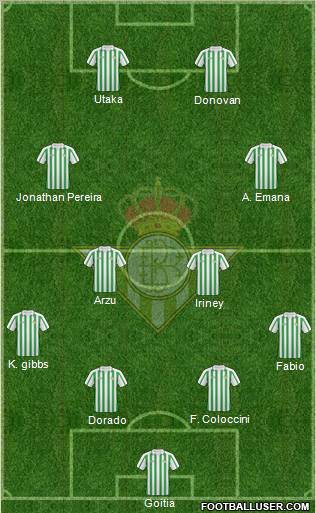 Real Betis B., S.A.D. Formation 2011