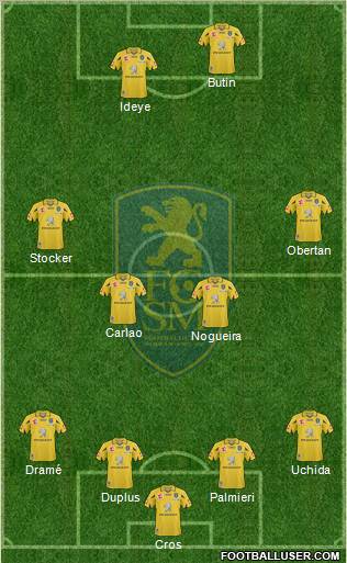 FC Sochaux-Montbéliard Formation 2011