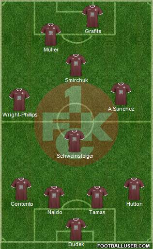 1.FC Kaiserslautern Formation 2011