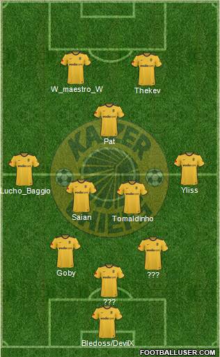 Kaizer Chiefs Formation 2011