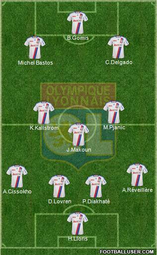 Olympique Lyonnais Formation 2011