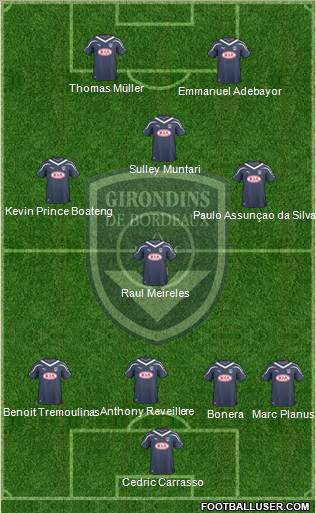 FC Girondins de Bordeaux Formation 2011