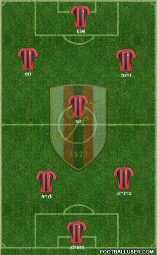 KS Flamurtari Vlorë Formation 2011