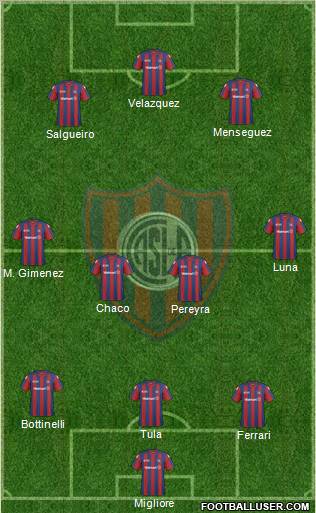 San Lorenzo de Almagro Formation 2011