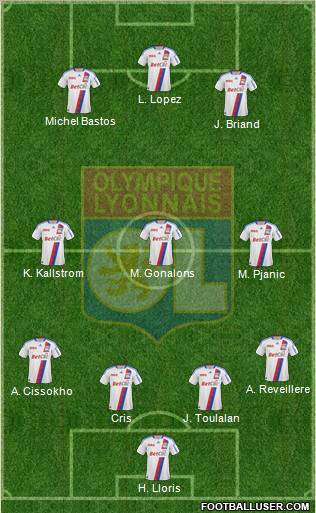 Olympique Lyonnais Formation 2011