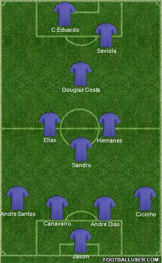 Pro Evolution Soccer Team Formation 2011