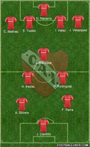 Independiente Formation 2011