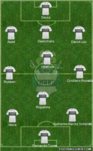 Gimnasia y Esgrima de La Plata Formation 2011