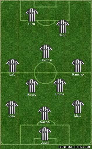 Newcastle United Formation 2011