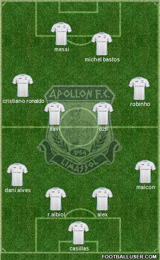AMO Apollon Limassol Formation 2011