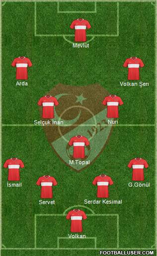 Turkey Formation 2011