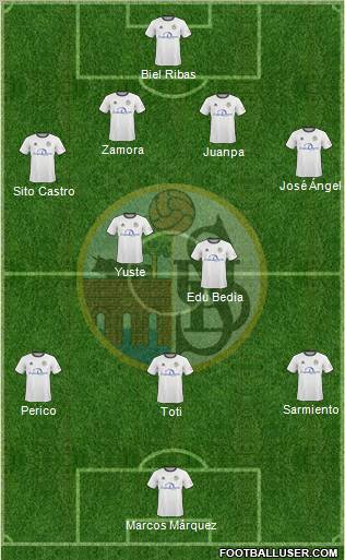 U.D. Salamanca S.A.D. Formation 2011