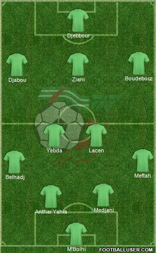 Algeria Formation 2011