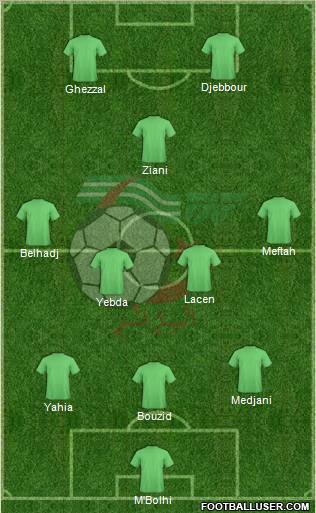 Algeria Formation 2011