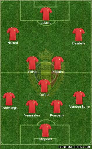 Belgium Formation 2011