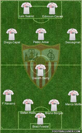 Sevilla F.C., S.A.D. Formation 2011