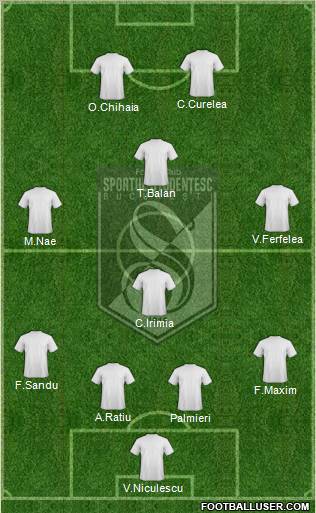 FC Sportul Studentesc Bucharest Formation 2011