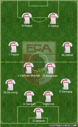 FC Augsburg Formation 2011