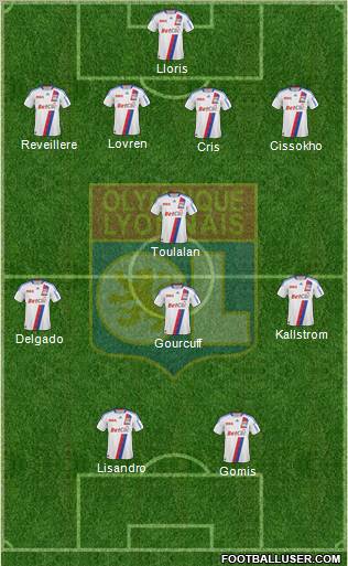 Olympique Lyonnais Formation 2011