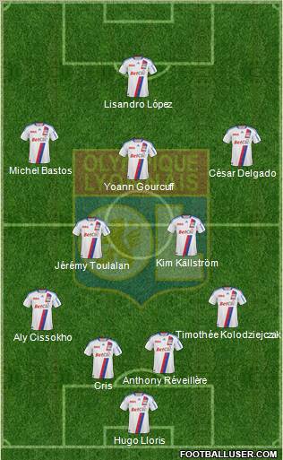 Olympique Lyonnais Formation 2011