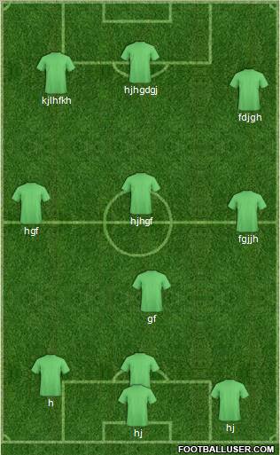 Pro Evolution Soccer Team Formation 2011
