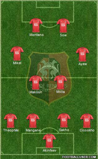 Stade Rennais Football Club Formation 2011