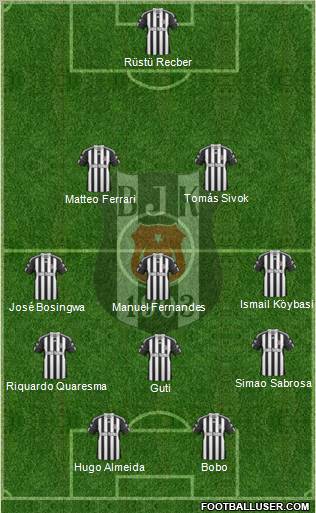 Besiktas JK Formation 2011