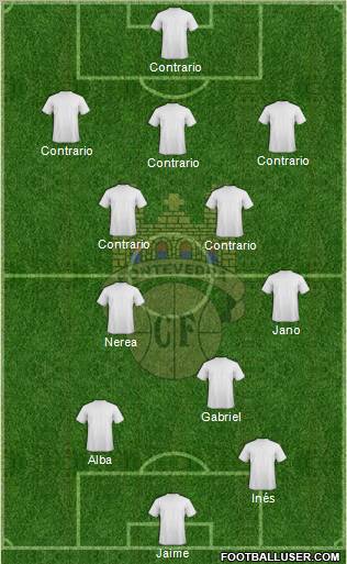 Pontevedra C.F. Formation 2011
