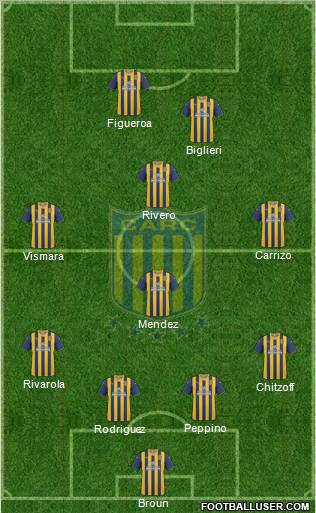 Rosario Central Formation 2011
